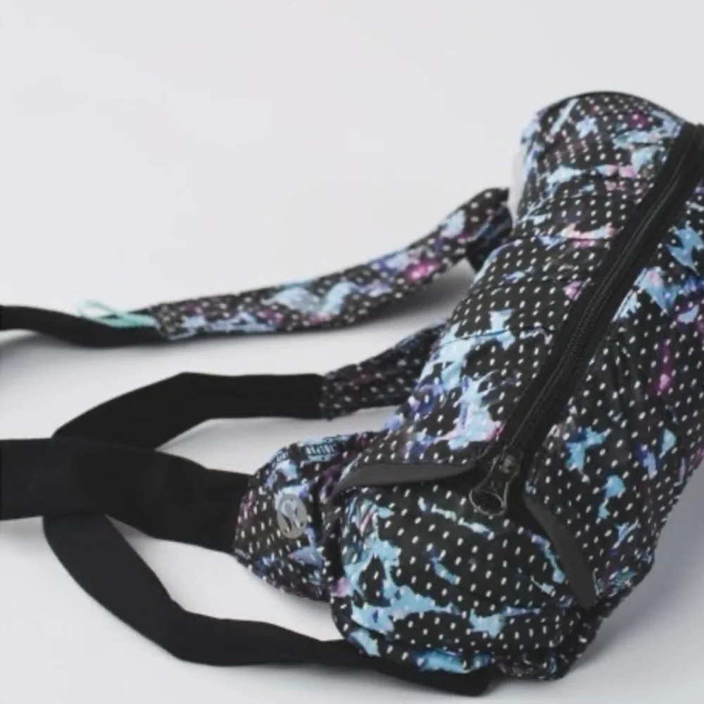 Lululemon Back Pack It Jacket Floral Sport Tranquil Blue Multi